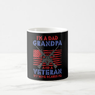 I am A Dad Grandpa And veteran - Veteran Hero Coffee Mug