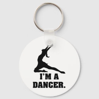 I am a Dancer Key Ring