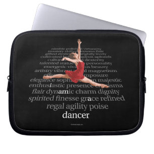 I Am A Dancer Laptop Sleeve