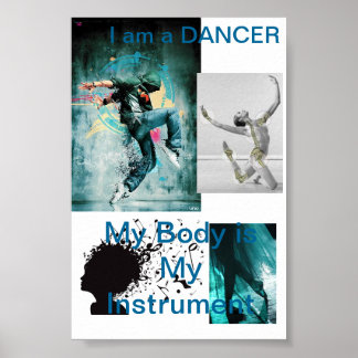 I am a DANCER Poster