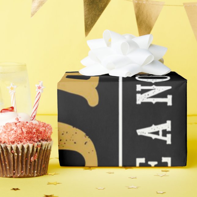 I am a electrician dad | Mechanic Canvas Wrapping Paper (Birthday Party)