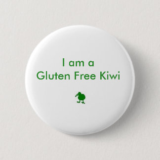 I Am A Gluten Free Kiwi Badge