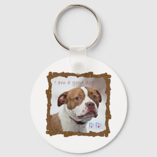 I am a Good Dog Key Ring