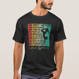 I Am A Gymnast   Gymnastics Coach Gymnastic Sports T-Shirt