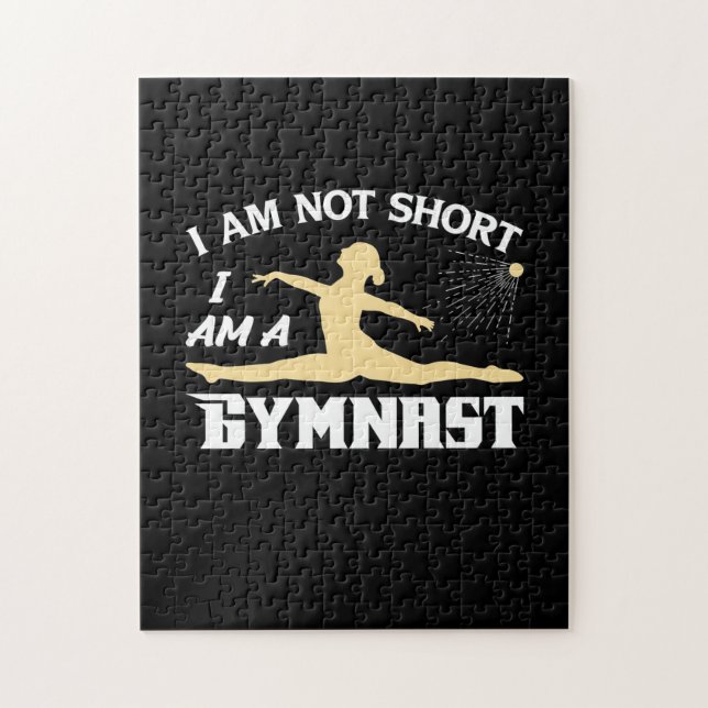 I Am A Gymnast Jigsaw Puzzle (Vertical)