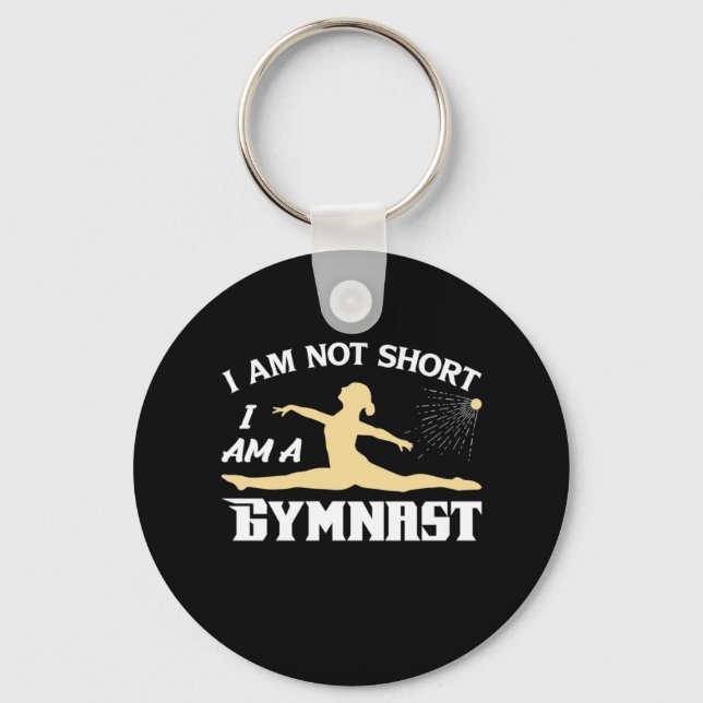 I Am A Gymnast Key Ring (Front)