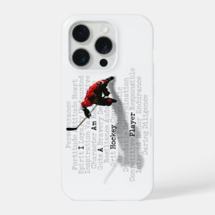 I am a Hockey Player iPhone 15 Pro Case