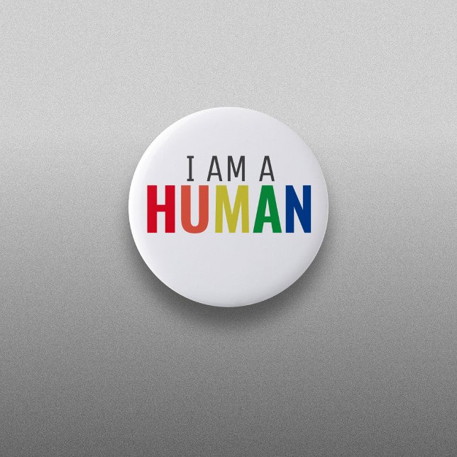 I am a Human Button (Creator Uploaded)