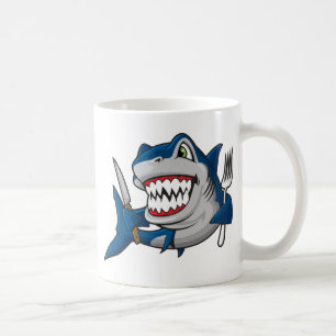 I Am A Hungry Shark Coffee Mug