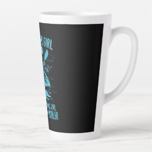 I Am A Kayak Girl Latte Mug
