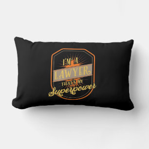I Am A Lawyer Lumbar Cushion