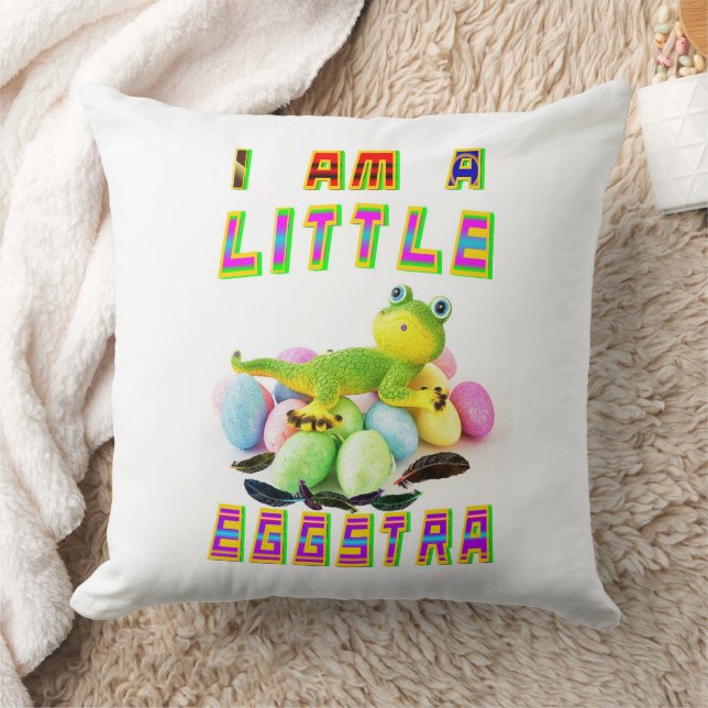 I Am A Little Eggstra Cushion (Blanket)