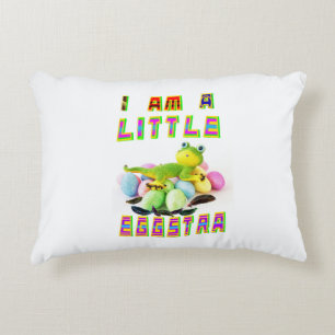 I Am A Little Eggstra Decorative Cushion