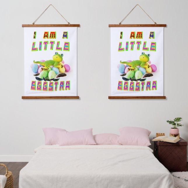 I Am A Little Eggstra Hanging Tapestry (Bedroom)