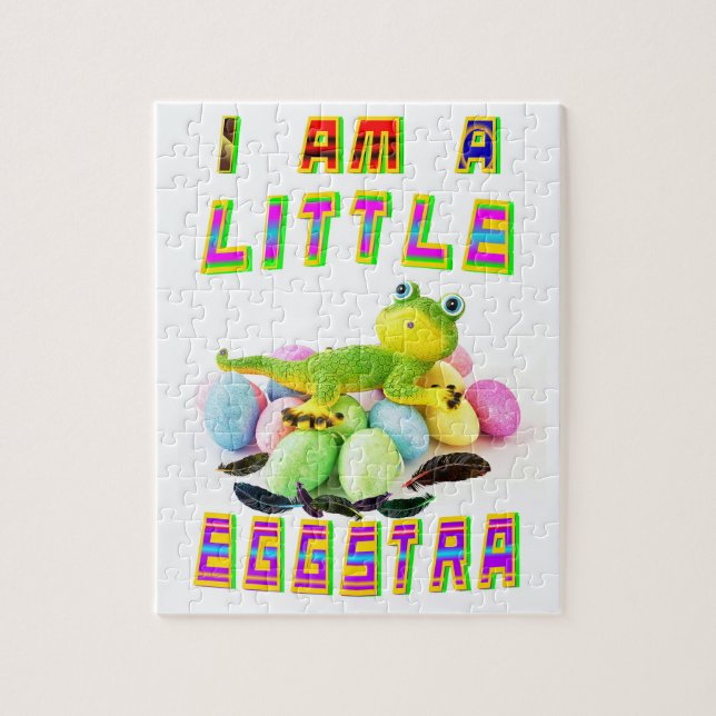 I Am A Little Eggstra Jigsaw Puzzle (Vertical)