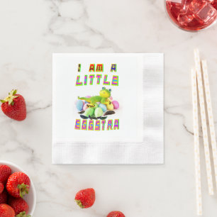 I Am A Little Eggstra Napkin