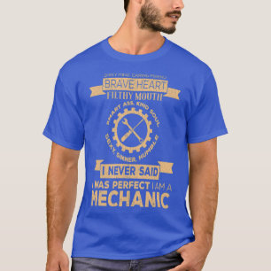 I Am A Mechanic Diesel King Engine Man Man T-Shirt
