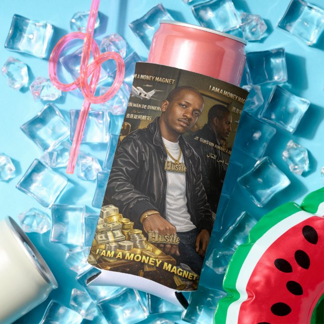 I AM A MONEY MAGNET CAN COOLER (In Situ Summer)