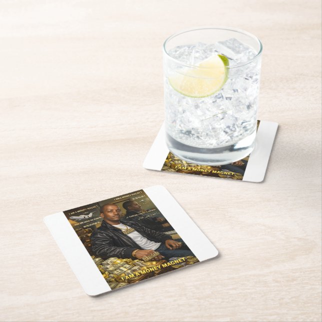 I AM A MONEY MAGNET COASTERS (Insitu)