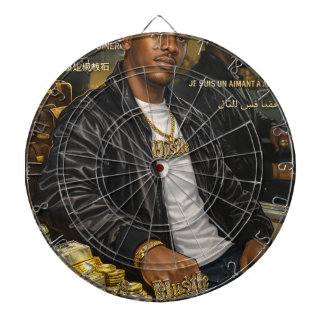 I AM A MONEY MAGNET DARTBOARD