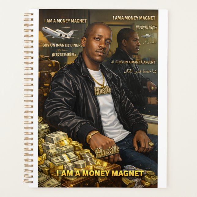 I AM A MONEY MAGNET PLANNER (Front)