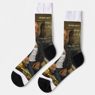 I AM A MONEY MAGNET SOCKS