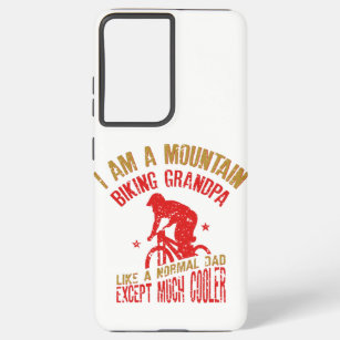 I Am A Mountain Biking Pappy Funny Gift for Samsung Galaxy Case