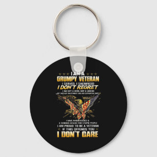 I Am A Mpy Veteran I Served I Sacrificed I Don't R Key Ring