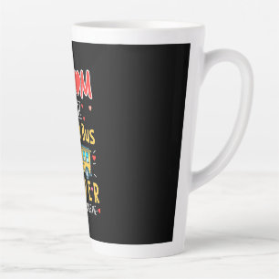 I Am A Mum And School Bus Driver Latte Mug