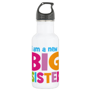 I am a new Big Sister 532 Ml Water Bottle