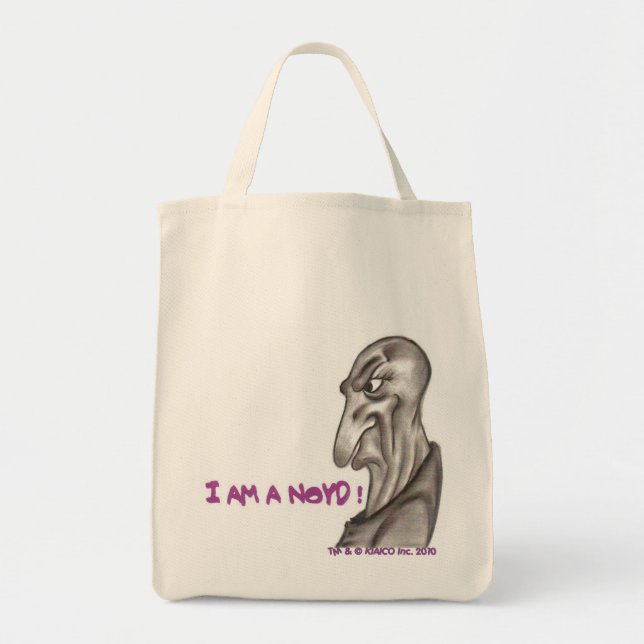 I AM A NOYD! Grocery Tote Bag (Front)