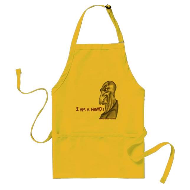 I AM A NOYD! Yellow Apron (Front)