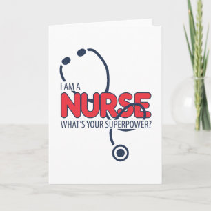 I am a Nurse Card