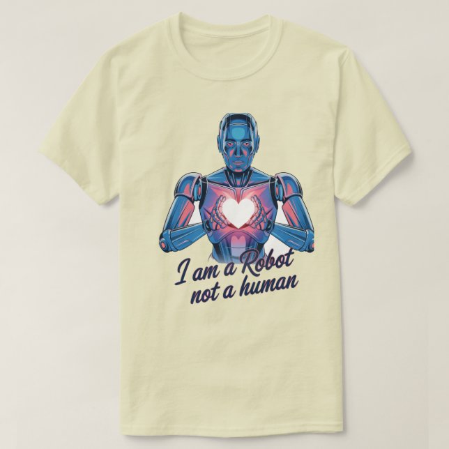 I am a Painting Robot t-shirt  (Design Front)