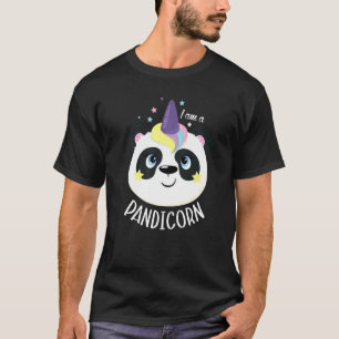 I Am A Pandicorn Panda Bear Unicorn Zookeeper T-Shirt