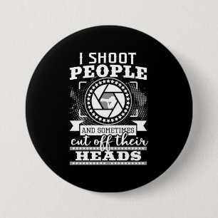 I Am A Photographer 7.5 Cm Round Badge
