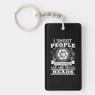 I Am A Photographer Key Ring