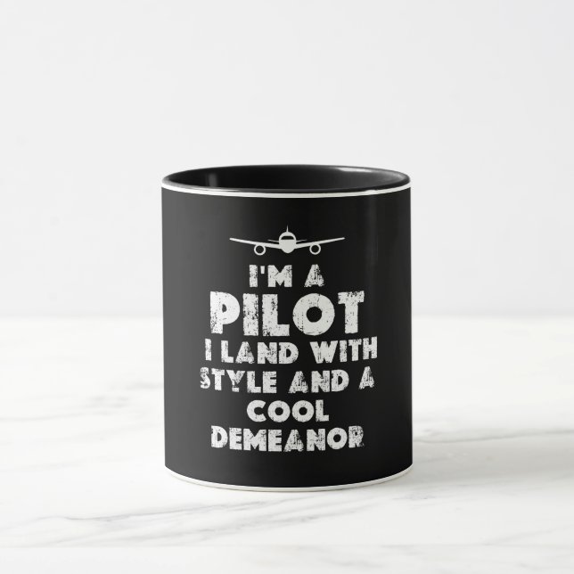 I am a Pilot Funny Mug (Center)