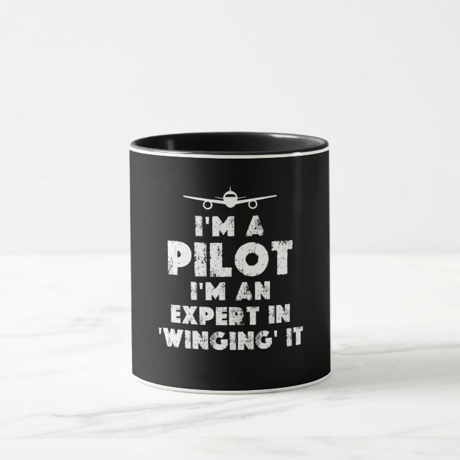 I am a Pilot Funny Mug (Center)