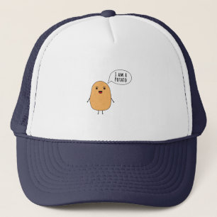 I am a potato trucker hat