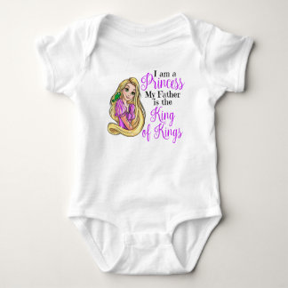I am a princess Rapunzel baby onsie shirt