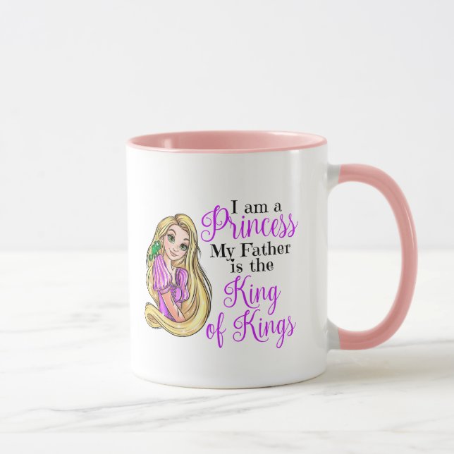 I am a princess Rapunzel coffee cup mug (Right)