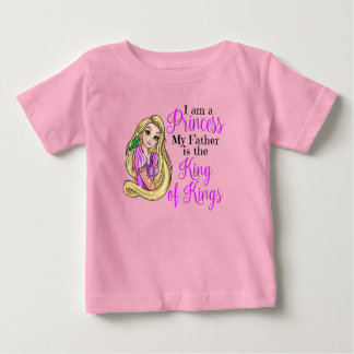 I am a princess Rapunzel throw pillow Baby T-Shirt