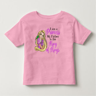 I am a princess Rapunzel throw pillow Toddler T-Shirt