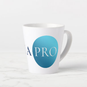 I AM A PRO Bold Minimalist Blue Circle Mug