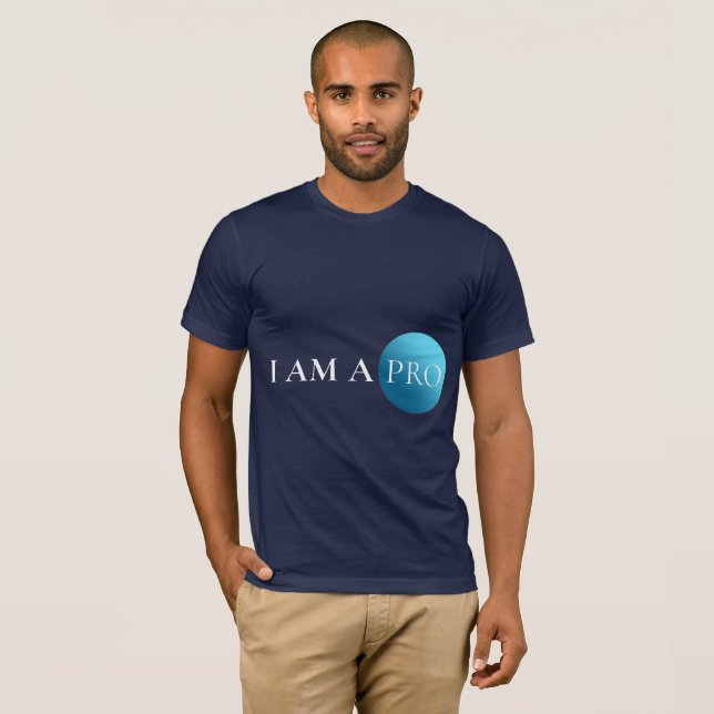 I AM A PRO | Empowerment Minimalist  T-Shirt (Front Full)