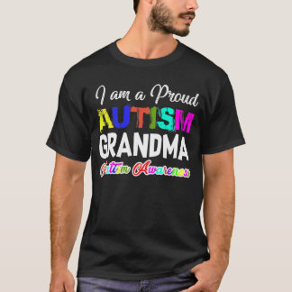 I Am A Proud Autism Grandma T-Shirt