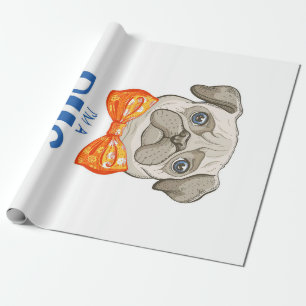 I Am A Pug, Funny Pug Gift, Pug Lover Gift Wrapping Paper