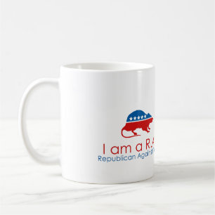 I am a R.A.T: Republican Against Trump Coffee Mug