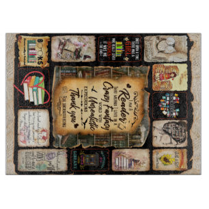 I Am A Reader Blanket, Book Lover Blanket, Cutting Board